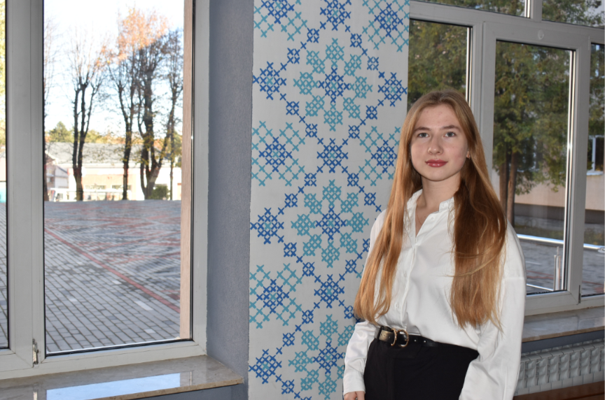 Анастасія Атаманюк достойно представила Львівщині у конкурсі МАН. 1 1000010545